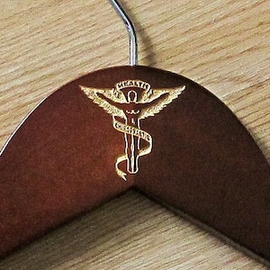 White Coat Hanger, Christmas Gift, Doctor of Chiropractors, First White Coat Hanger, Doctor of Chiropractic Student White Coat Ceremony Gift