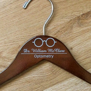 Gift for Ophthalmologist, Optometry Gift, Optician Gift Idea, Doctor Gift, Optometrist Hanger, Optometry Student Gift, Gift for Eye Doctor