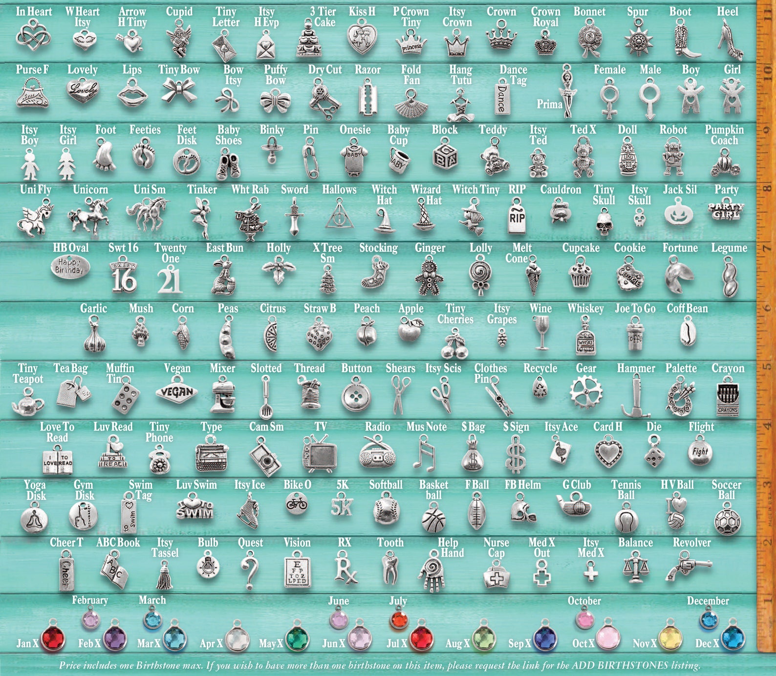 CUSTOM CHARM Bracelet Infinity Bracelet Design Your Own Etsy