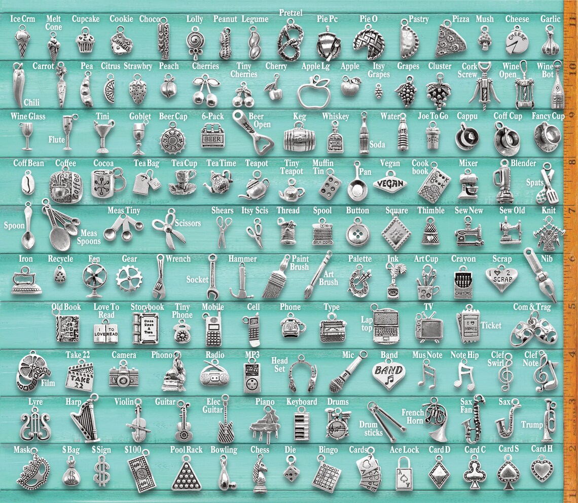 CUSTOM CHARM BRACELET Design Your Own Choose Your Charms Etsy