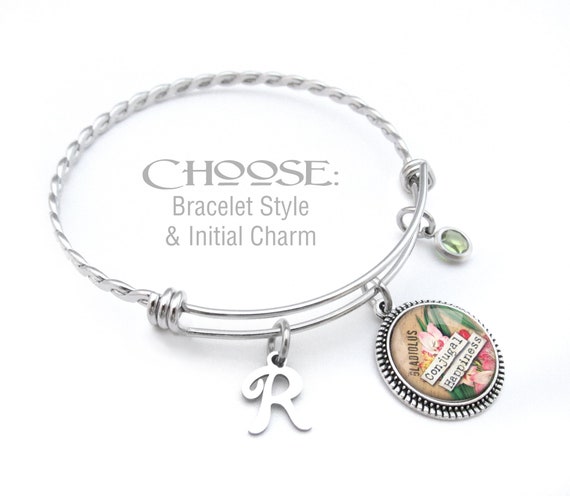 CHARM BRACELET, Design Your Own, Stainless Steel Charm Bracelet