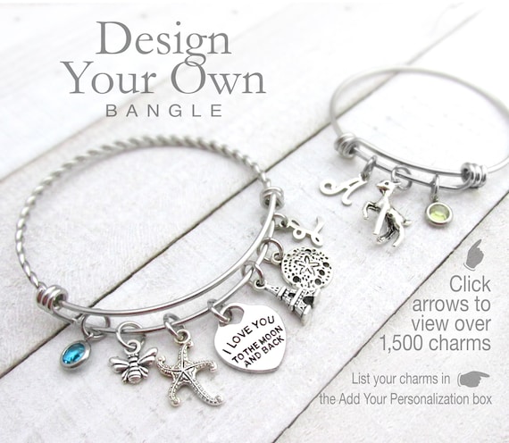 Amazon.com: Personalized Dog Memorial Bracelet with Engraved Charm, Custom  Dog Charm Jewelry - Paw Print Jewelry- Dog Lovers Bracelet- Dog Owner Bangle  -Perfect Gift for Dog Lovers : Handmade Products