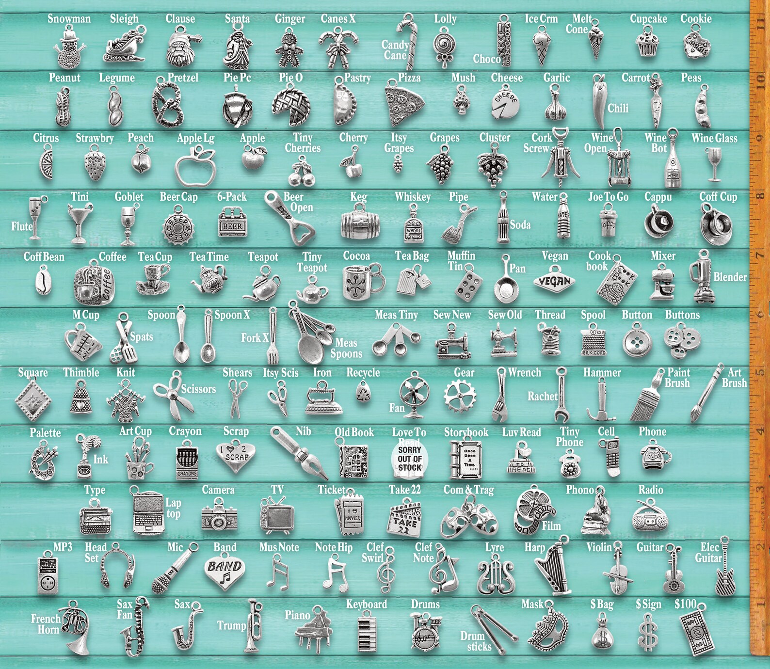 CUSTOM CHARM BRACELET Design Your Own Choose Your Charms Etsy