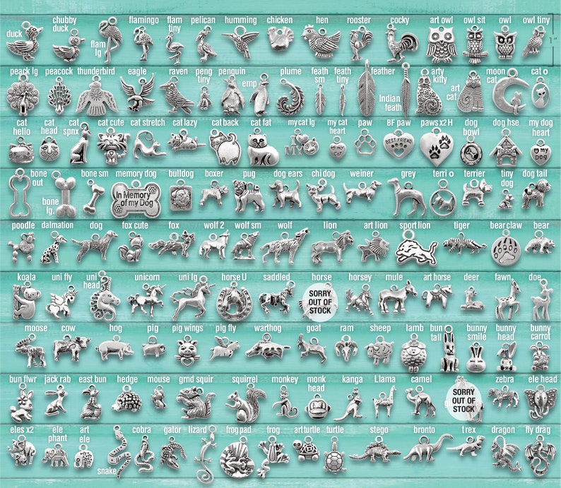 CUSTOM CHARM BRACELET Design Your Own Choose Your Charms Etsy