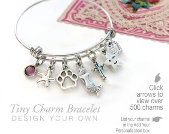 CHILD'S BRACELET, Children's Charm Bracelet, Bracelet For Children, Birthday Gift for Girl, Gift for Child, Tiny Charms