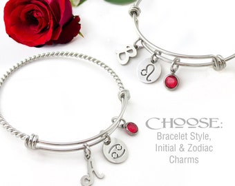 GiftJewelryShop Happy Halloween Ghost Red Zircon Crystal July Birthstone Flower Dangle Charm Bracelets GiftJewelryShop Happy Halloween Ghost Red Zircon Crystal July Birthstone Flower Dangle Charm Bracelets