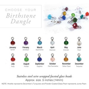 ADD A BIRTHSTONE DANGLE Personalize Your Bracelet, Customize Your Bracelet, Add Ons