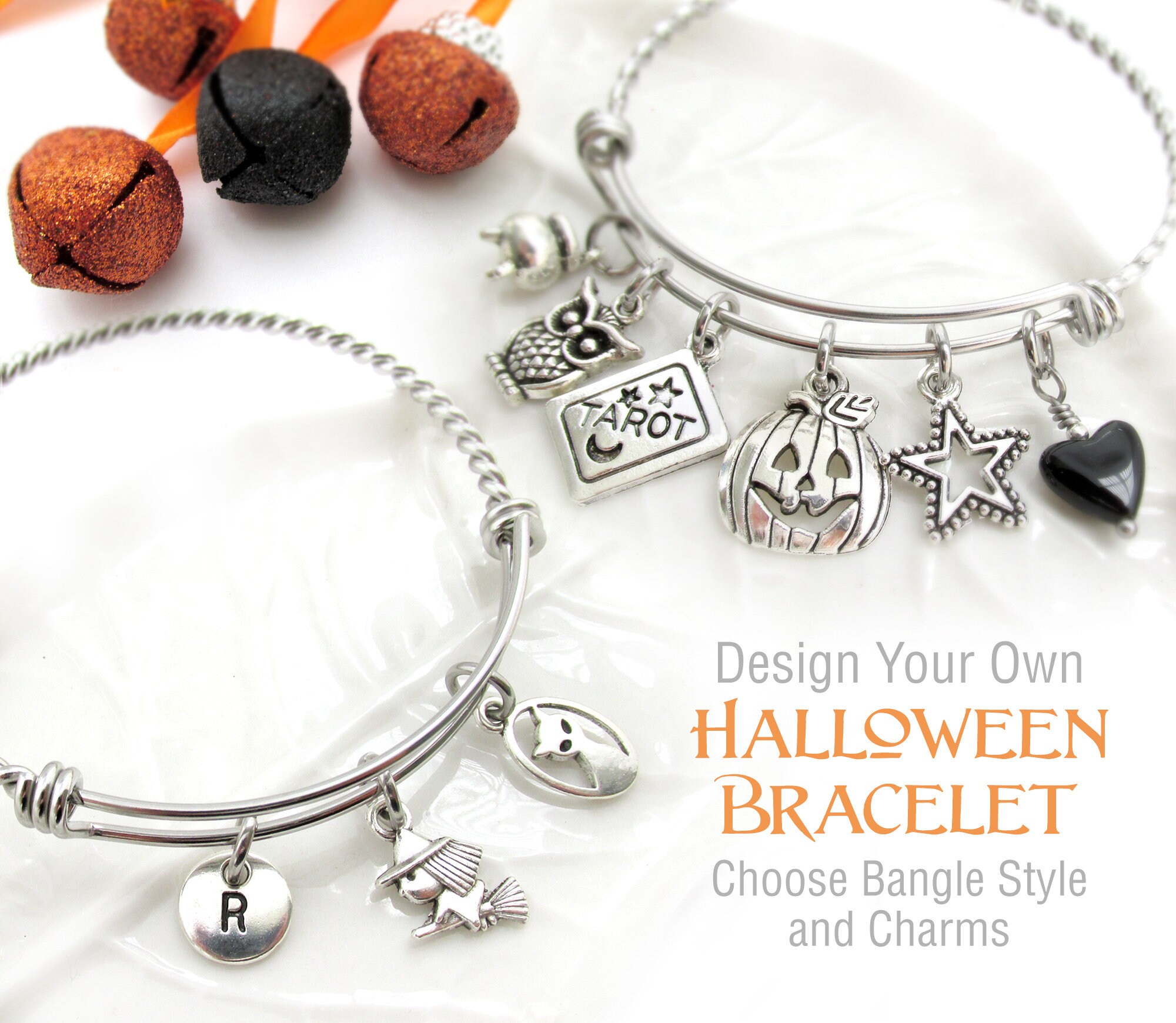 HALLOWEEN Bracelet Design Your Own Halloween Jewelry Gift - Etsy
