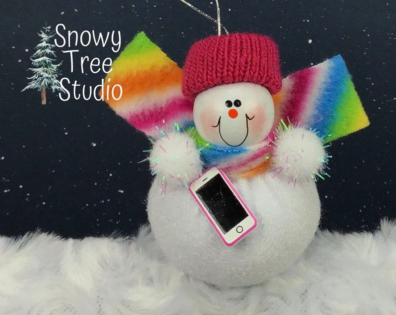 Cell Phone Ornament 1st Cell Phone Christmas Ornament Selfie Etsy