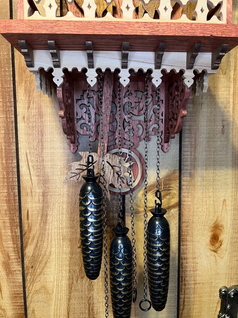 The Woodland Cuckoo Clock Etsy