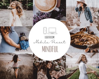 Hey Coral Preset - Mindful | Blogger Lightroom MOBILE / Lightroom CC DESKTOP presets, moody, , bohemian, Instagram filter