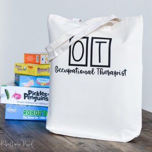 Occupational Therapist Tote // OT Tote Bag // Occupational Therapist gift // Occupational therapy