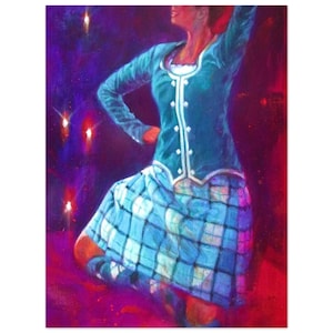 Tattoo Dancer Art Print