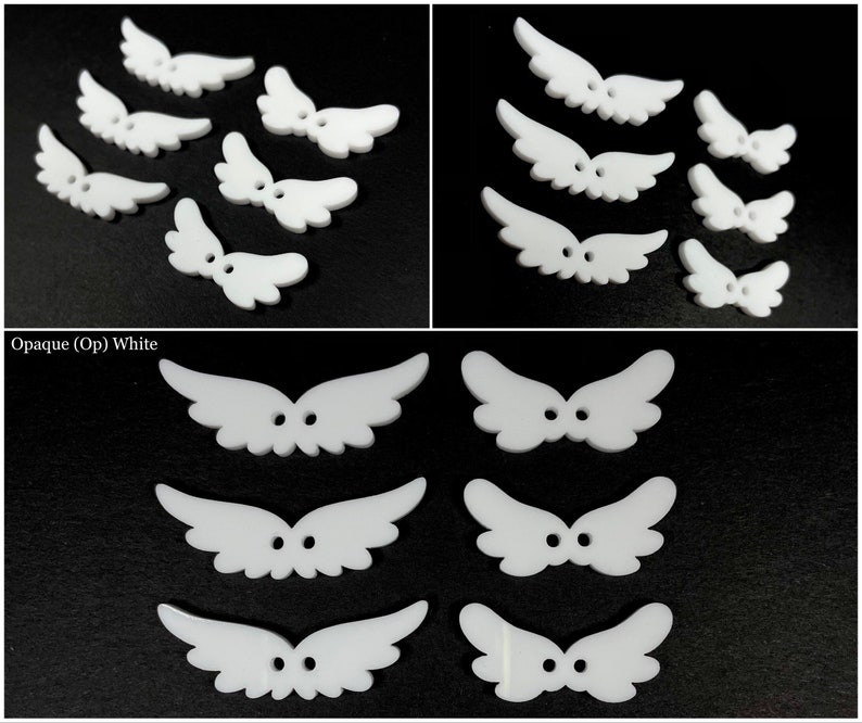 Wing Button Bird Wing Button Set (last of Stock) - Etsy