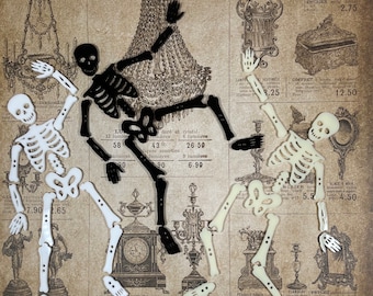 Skeleton Button Set