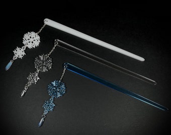 Snowflake Hair Ornament