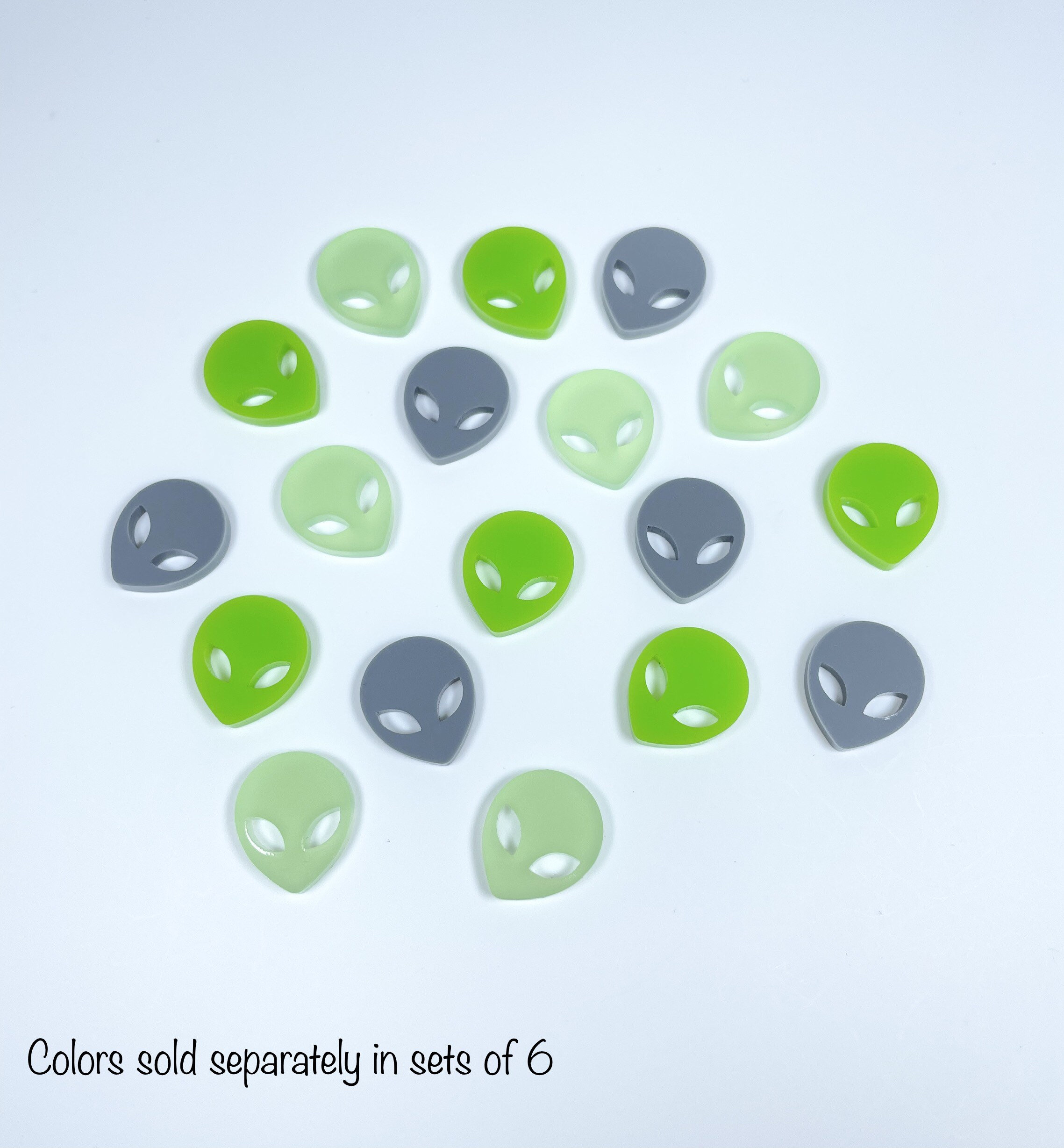 Alien Buttons - Etsy