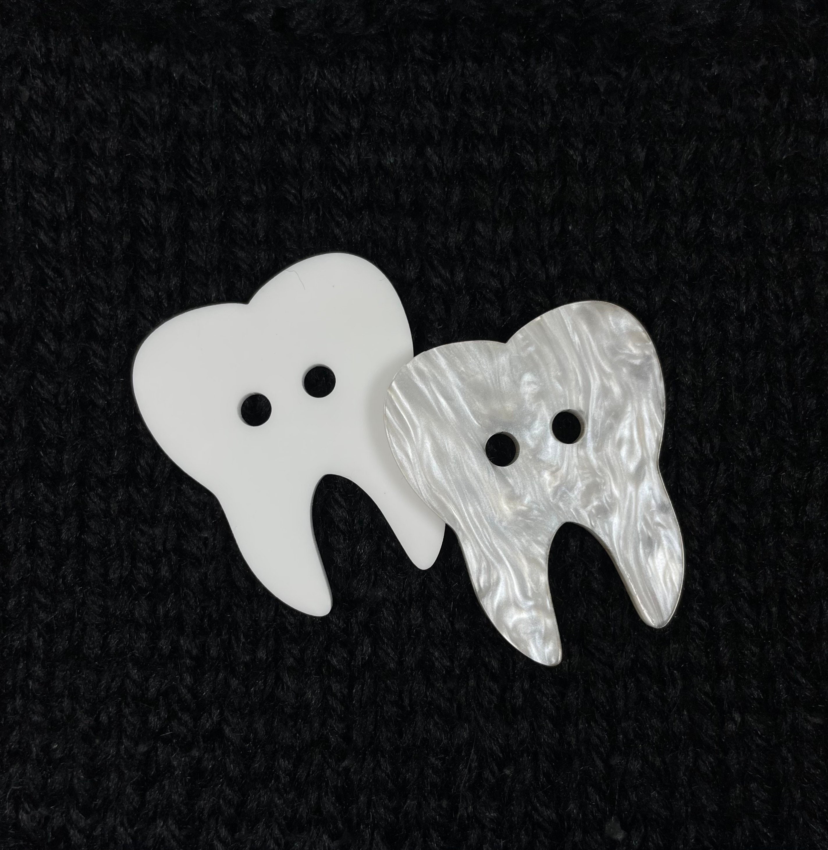 Extra Large Teeth Button - Etsy