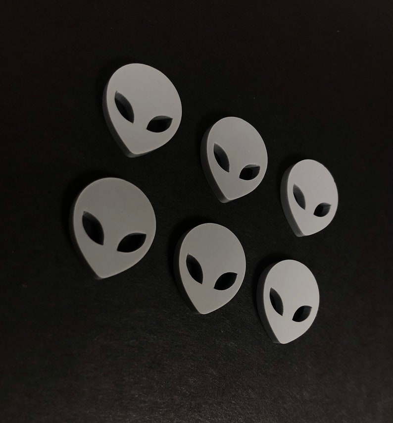 Alien Buttons - Etsy