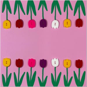 Tulip Buttons