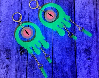 Slime Monster Earrings