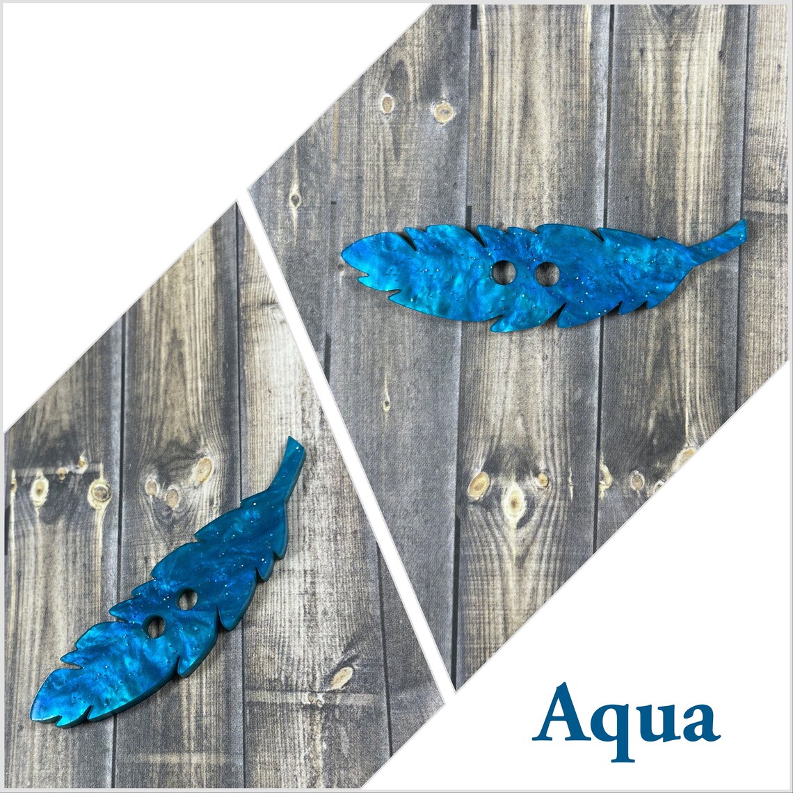 Extra Large Feather Button - Etsy