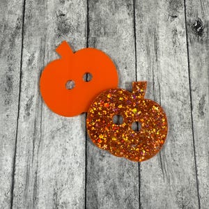 Extra Large Pumpkin Buttons