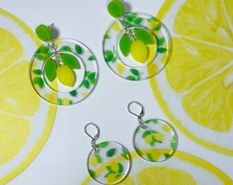 Lemon Earrings