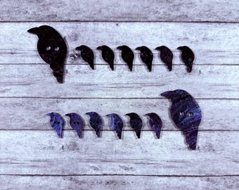 Special Edition Pearl Raven Buttons
