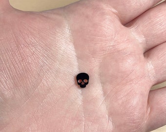 Custom Skull Micro Buttons