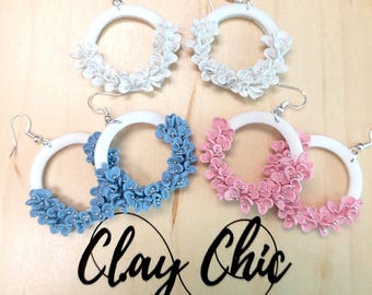 Floral Dangle Earrings
