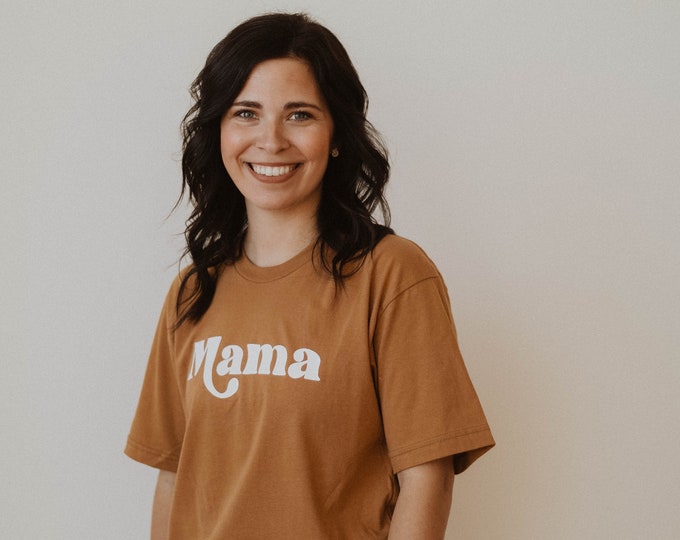 MAMA x Modern Women/'s Shirt x Minimal Design Top x Mama Shirt x Mother/'s Gift x Gifts For Her x Gifts For Mom x New Mom Gift x Mother/'s Day