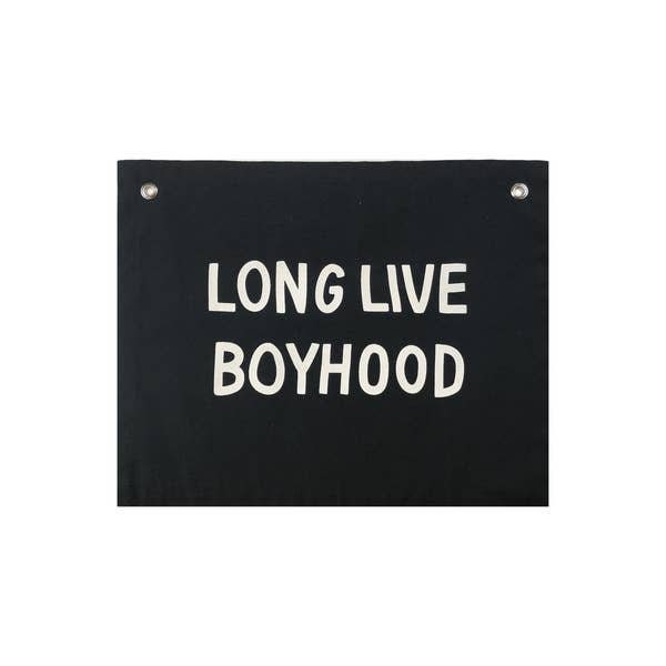 LONG LIVE BOYHOOD x Imani Collective Banner x Kids Room Decor x Kids …