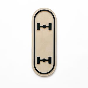 Letrero de pared con diseño de patineta x Decoración para habitación de niños x Letrero de pared para bebé x Decoración para habitación de niño pequeño x Decoración para habitación de niño x Decoración de habitación atrevida y radical