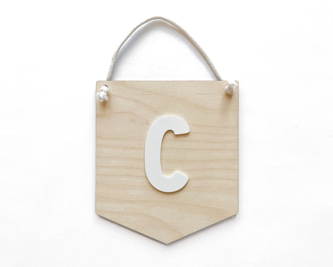 Custom Wood Letter Sign, Nursery Decor - Etsy