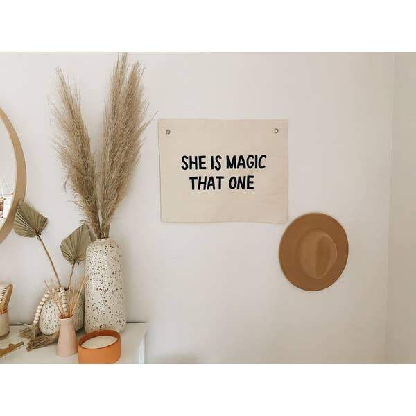 SHE IS MAGIC x Imani Collective Banner x Kids Room Decor x Kids Banne…