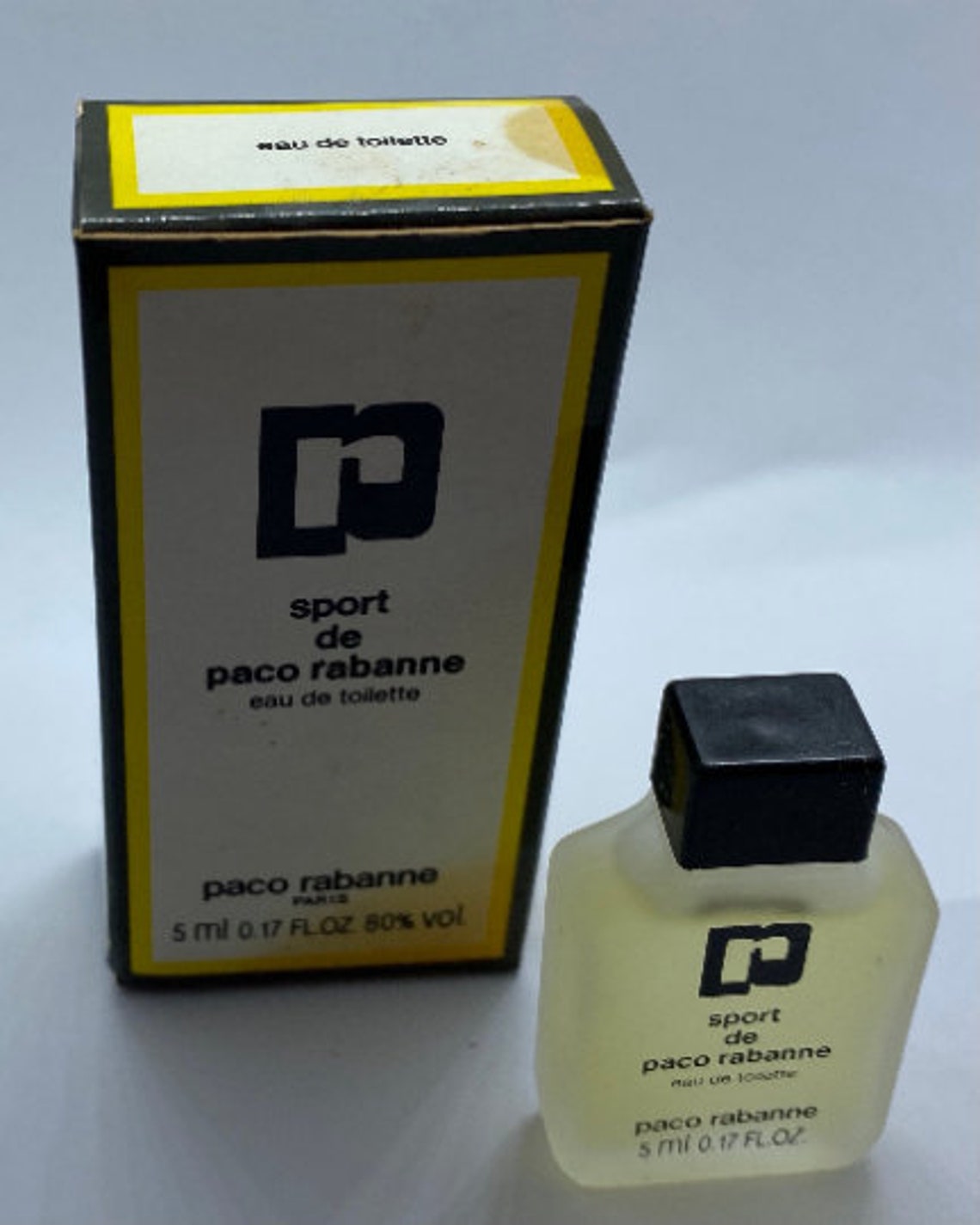 Eau de Sport by Paco Rabanne Eau de Toilette Perfume Miniature | Etsy