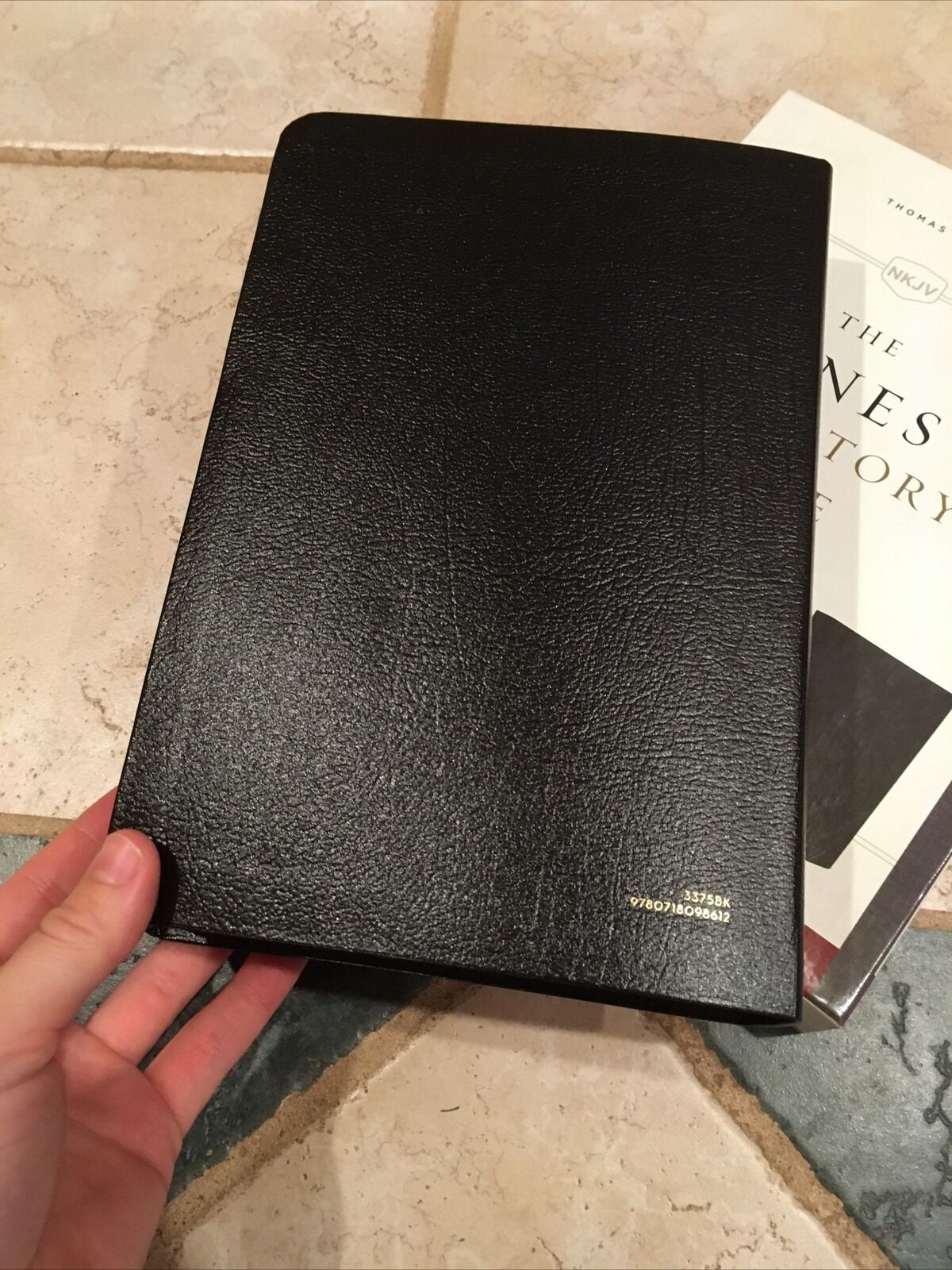 NKJV Vines Expository Bible LARGE PRINT Black Bonded Etsy UK