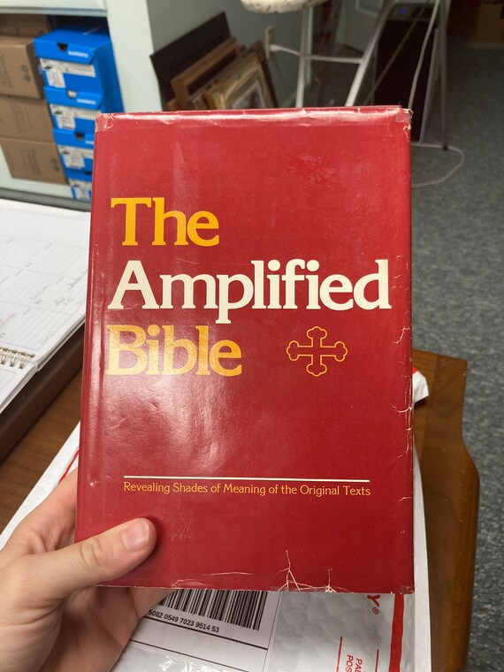 1965 AMPC Classic Amplified Bible RARE Etsy