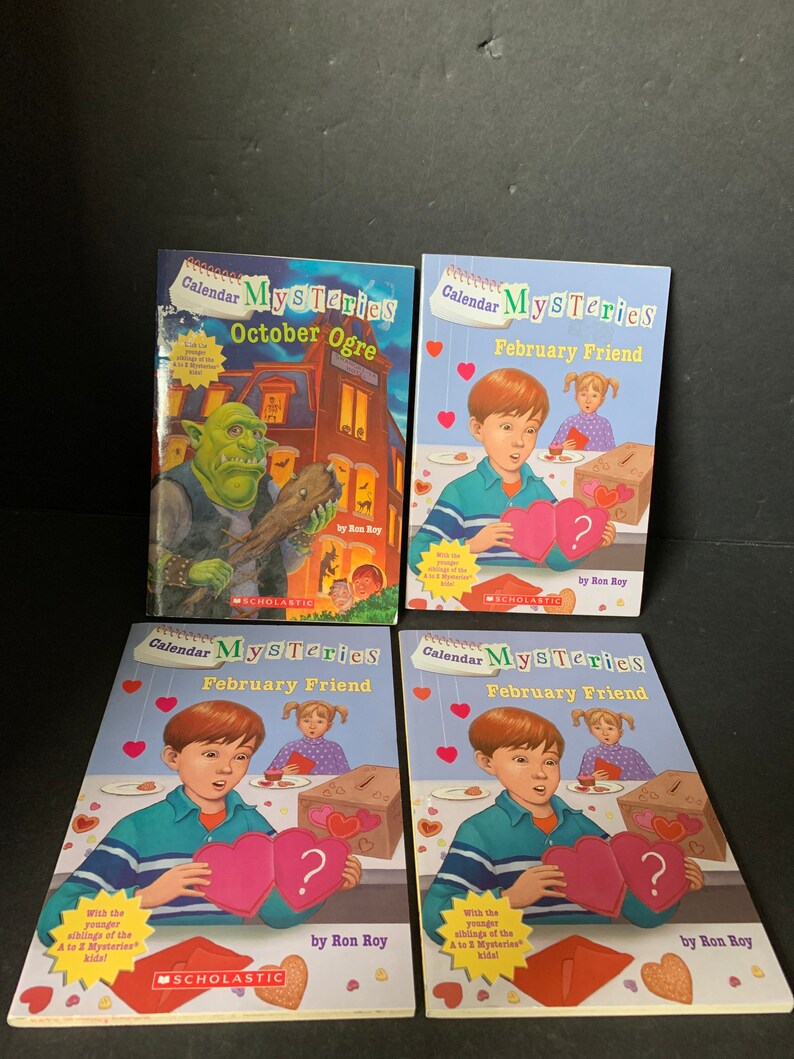 Calendar Mysteries by Ron Roy Choose Your Title Etsy