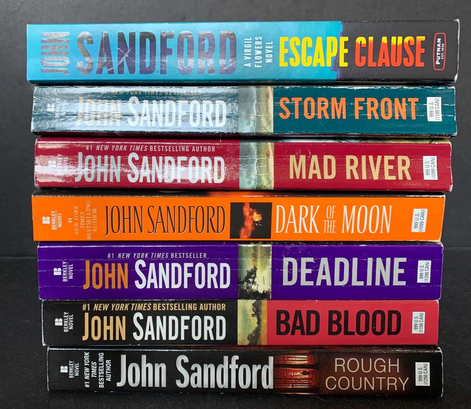 A Virgil Flowers Novel Book by John Sandford Choose Your Etsy