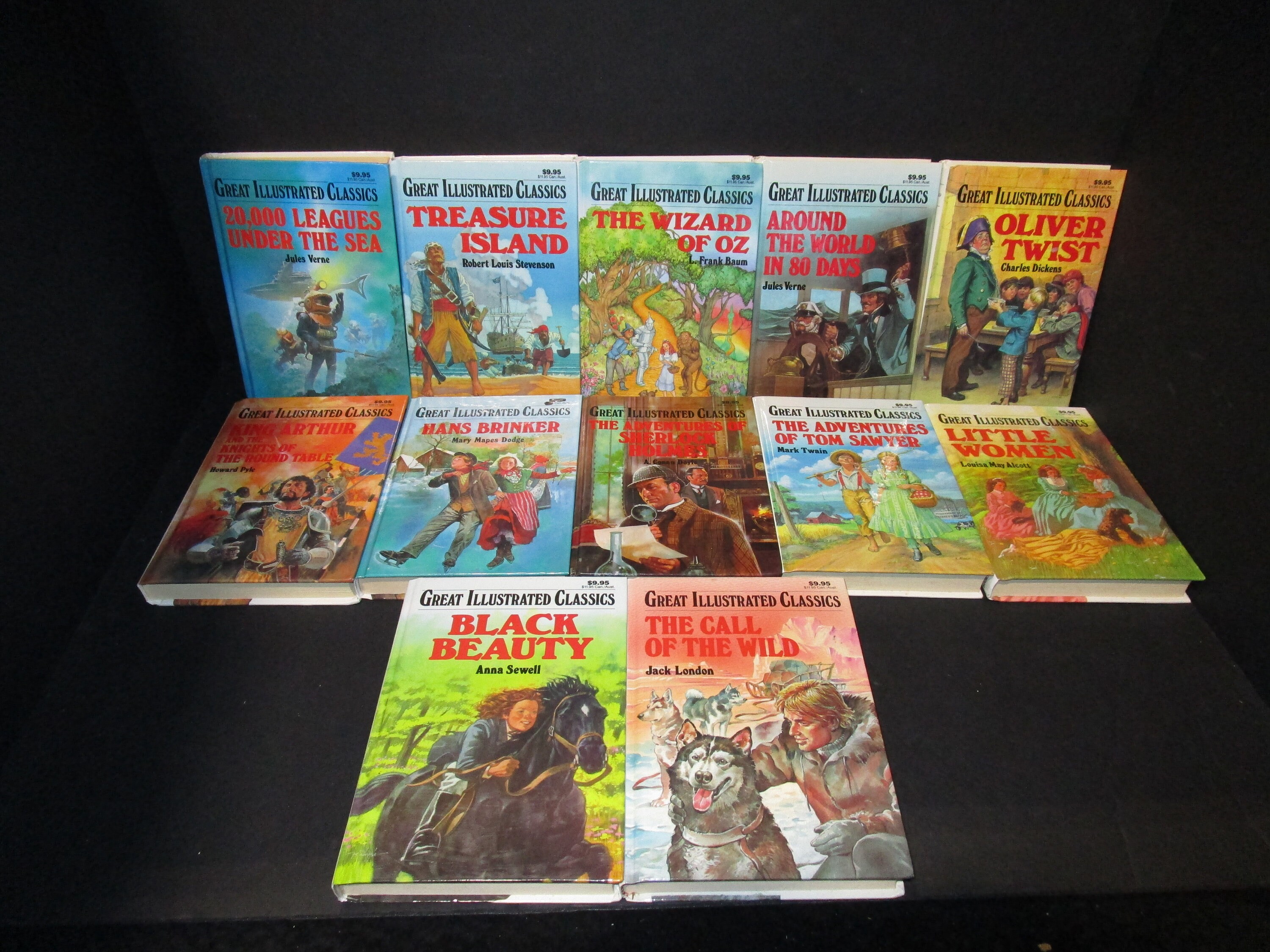 Great Illustrated Classics Young Adult Hardcover Novels Etsy UK