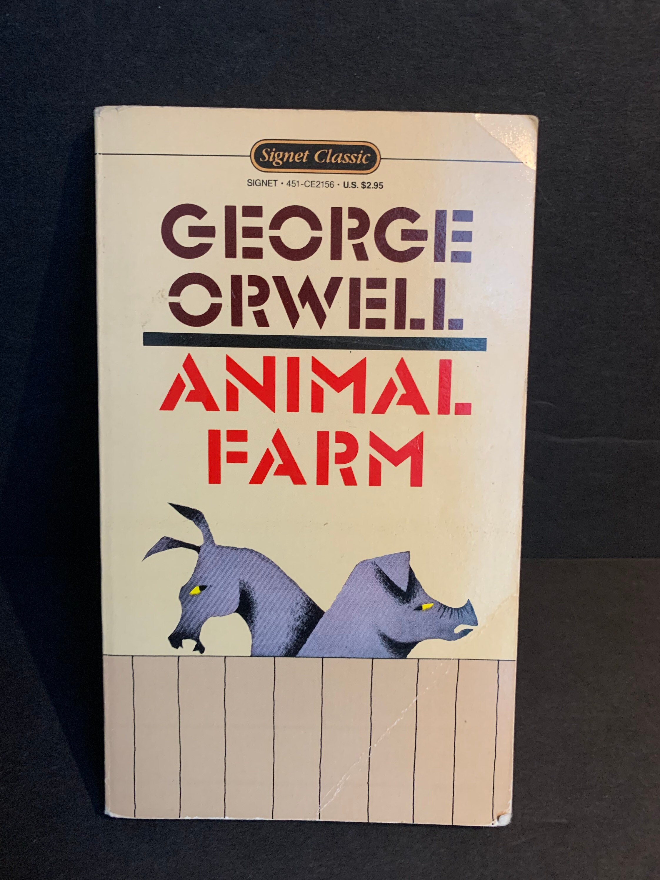 George Orwell Animal Farm Book - Etsy Australia