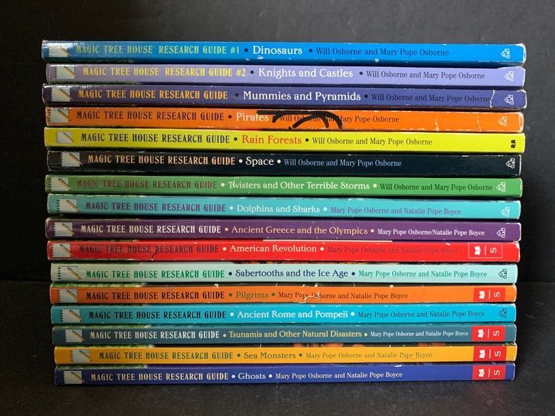 Magic Tree House Research Guide Series by Mary Pope Osborne - Etsy