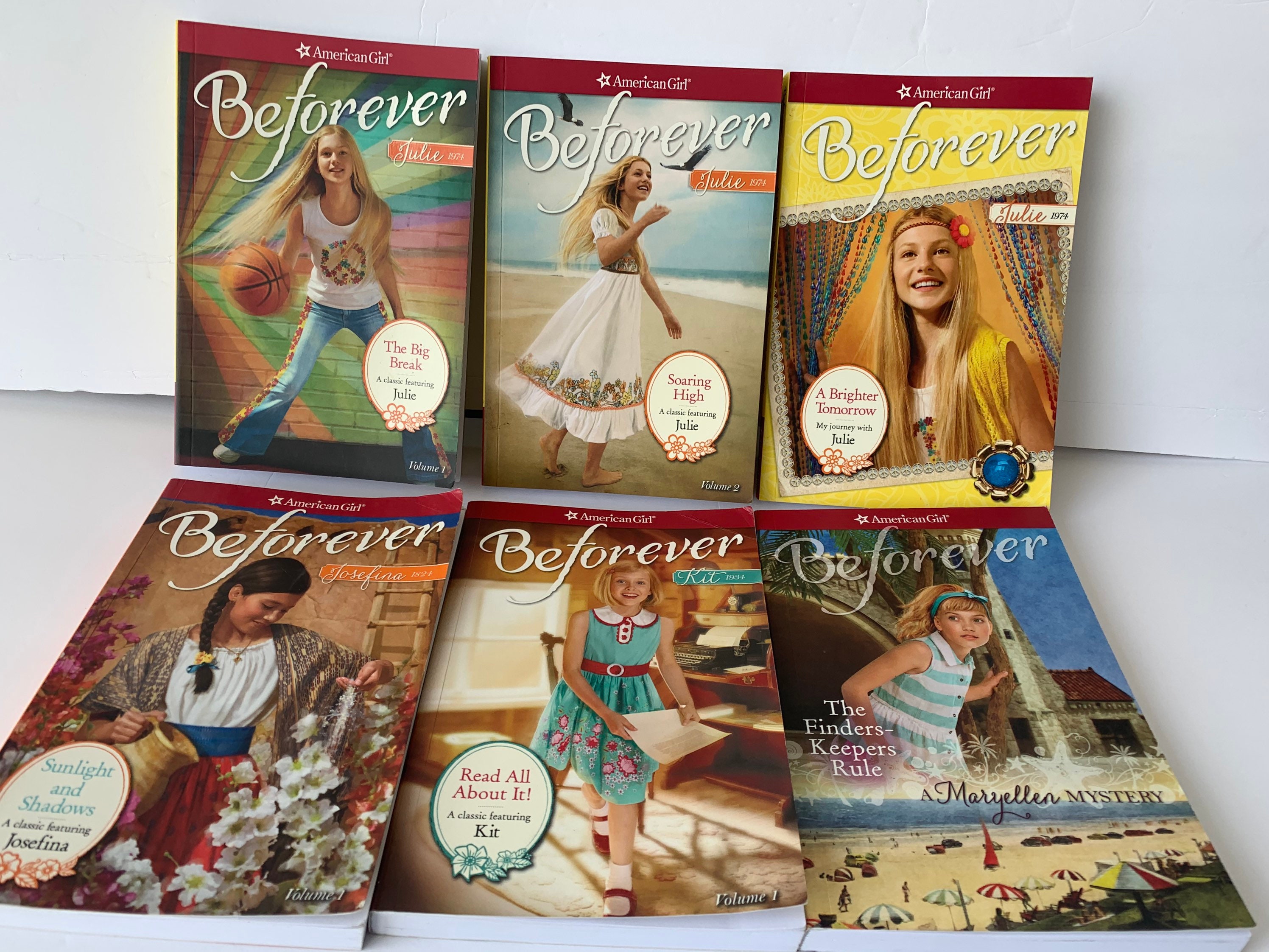 American Girl BEFOREVER BOOKS Julie Josefine Kit A Etsy
