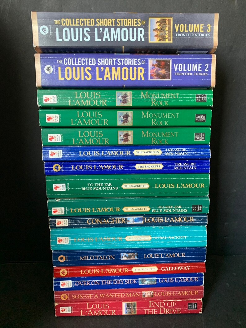 Books by Louis L&#39;amour | Etsy