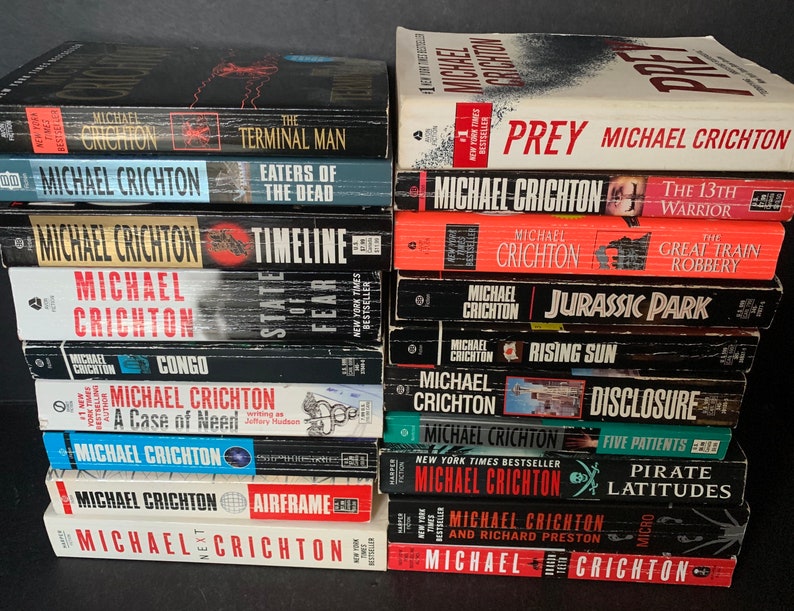 michael crichton book timeline michael crichton book timeline