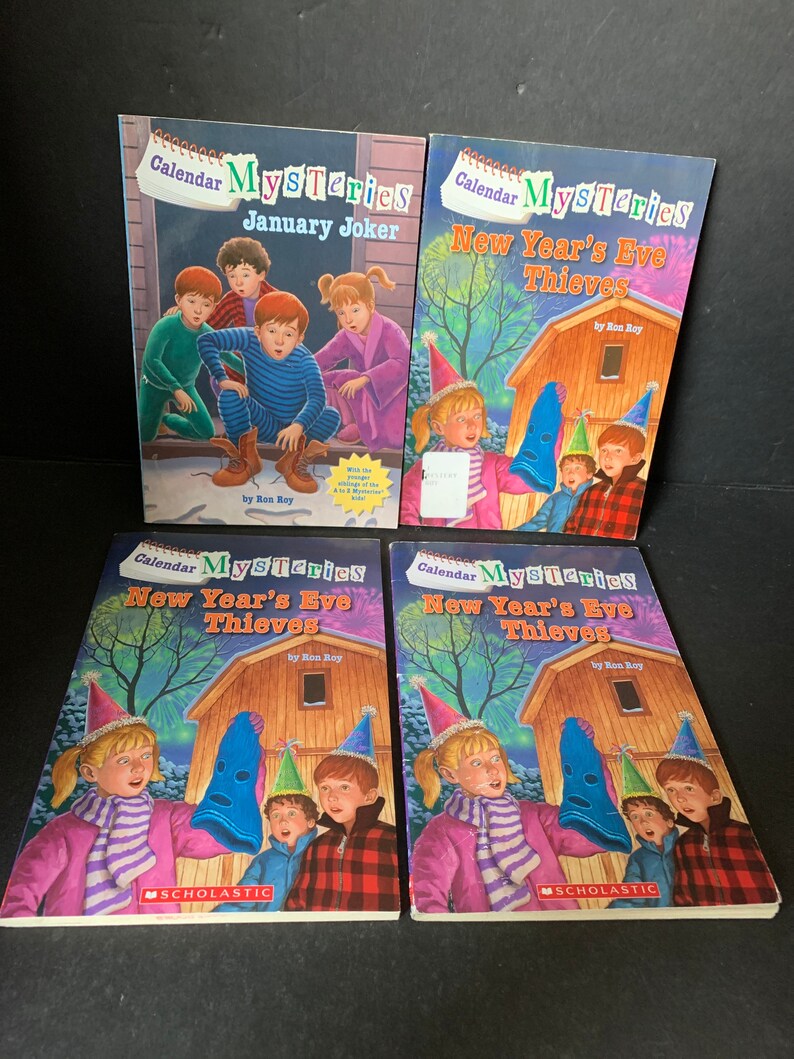 Calendar Mysteries by Ron Roy Choose Your Title Etsy