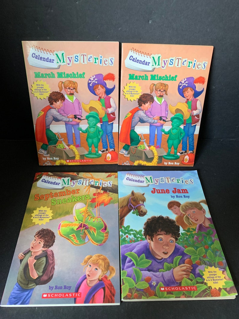 Calendar Mysteries by Ron Roy Choose Your Title Etsy