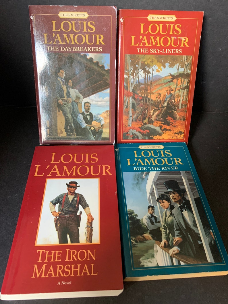 Books by Louis L'amour Choose Your Title Etsy